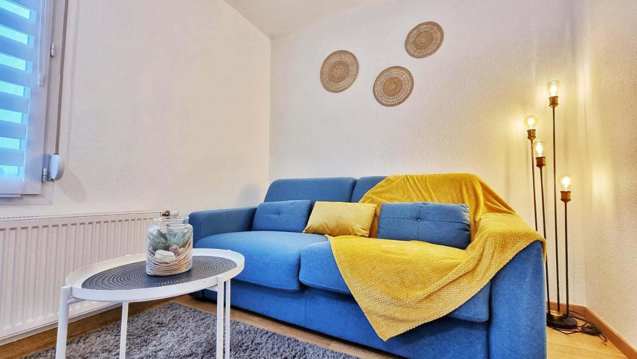 Le Smart - Parking - Terrasse - Wifi - Mulhouse - Relax Bnb Pfastatt Eksteriør billede
